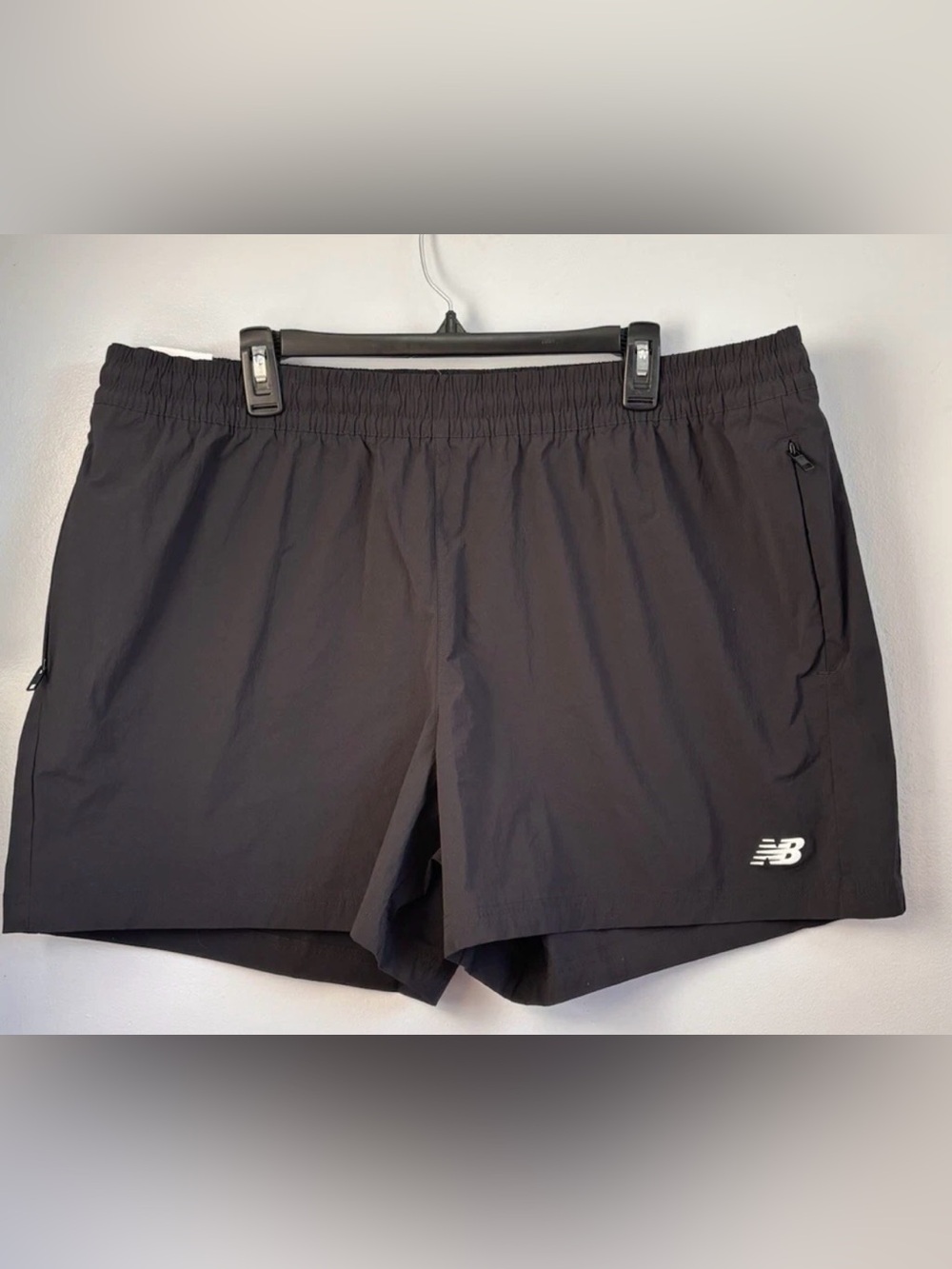 New Balance NB Athletics Stretch Woven Shorts 5" Black Men's 2XL. NWT